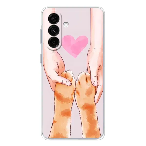 Чехол с принтом «Любовь к котикам» для Samsung Galaxy A17 Чехол с принтом «Любовь к котикам» для Samsung Galaxy A17