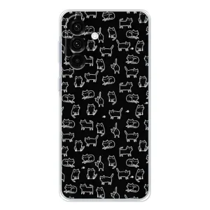 Чохол з принтом для Samsung Galaxy A17 (AlphaPrint) Модні коти (Маленькі котики)
