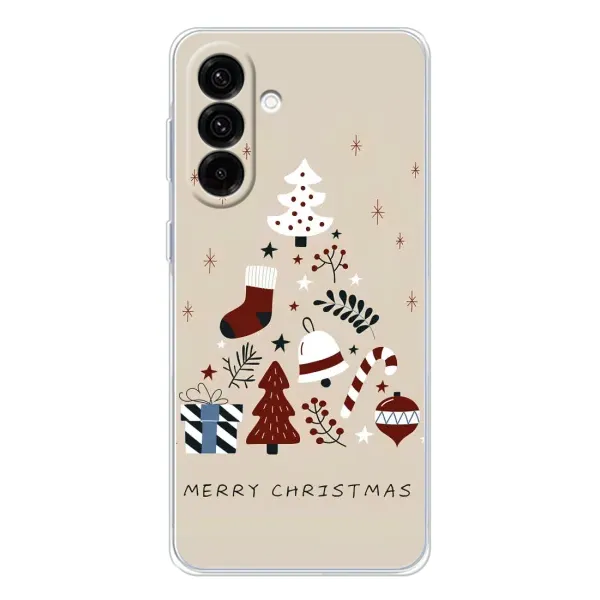 Чохол з принтом «Merry Christmas» для Samsung Galaxy A17