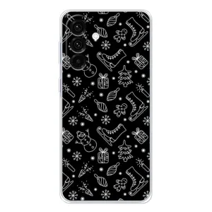 Новогодние, Праздничные Чехлы для Samsung Galaxy A17 - 2024 год (Новогодний фон)