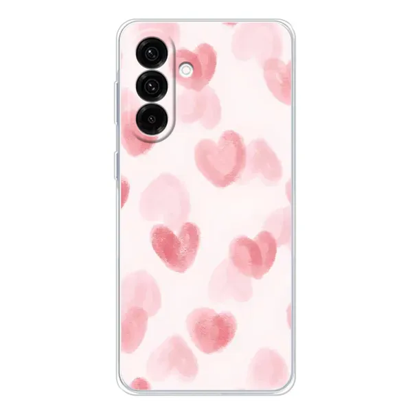 Чехол с принтом «Розовые сердечки» для Samsung Galaxy A17 Чехол с принтом «Розовые сердечки» для Samsung Galaxy A17