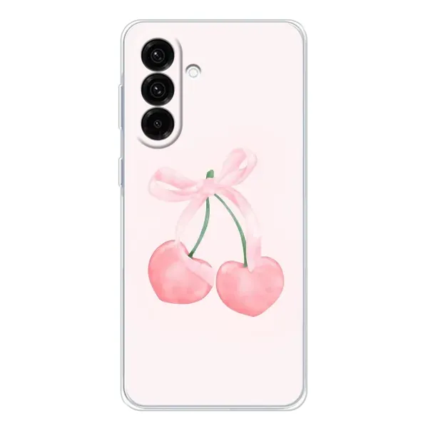 Чехол с принтом «Розовые вишни» для Samsung Galaxy A17 Чехол с принтом «Розовые вишни» для Samsung Galaxy A17
