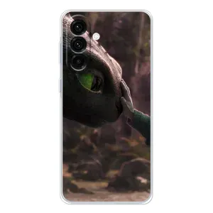 Чехол как приручить дракона на Samsung Galaxy A17 (Сцена с драконом)