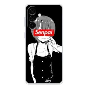 Чехлы Персонажи Аниме Наруто для Samsung Galaxy A17 (AlphaPrint) (Senpai)