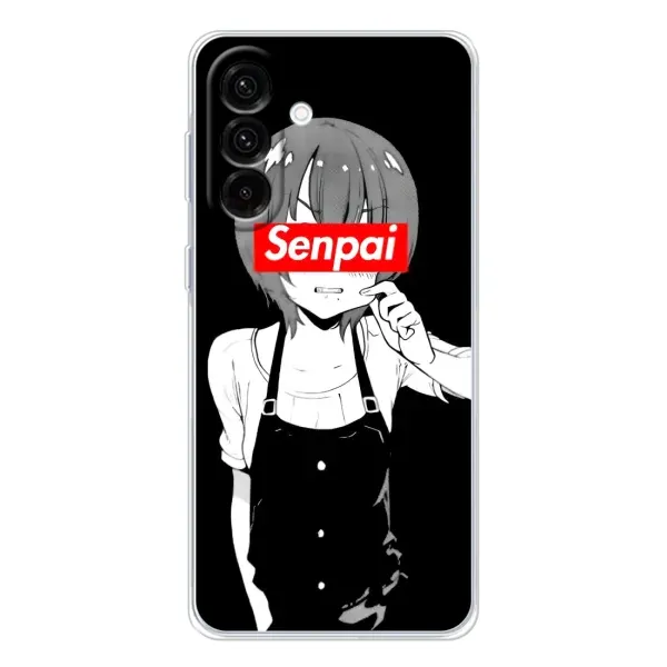 Чехол с принтом «Senpai» для Samsung Galaxy A17