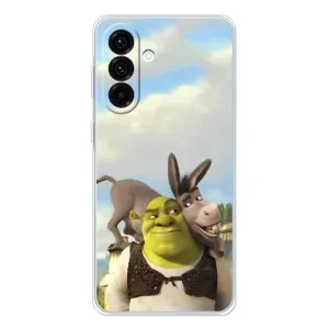 Чехол с мультфильмом Шрек на Samsung Galaxy A17 (Шрек и Осел)