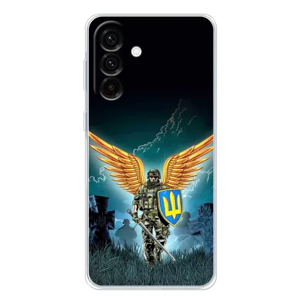 Чехол с принтом «Солдат ЗСУ» для Samsung Galaxy A17