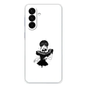 Чехлы Венсдей на Samsung Galaxy A17 Уэнсдей (AlphaPrint) (танец Уэнздей)