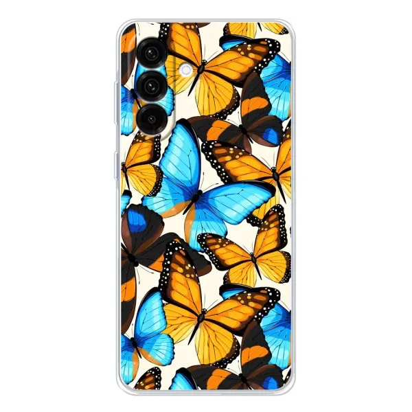 Чехол с принтом «Яркие бабочки» для Samsung Galaxy A17