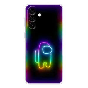 Чехол Амонг Ас для Samsung Galaxy A17 (AlphaPrint) (Яркий скин)
