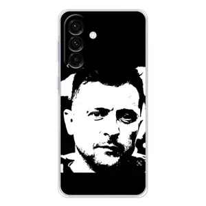 Чохол для Samsung Galaxy A17 (AlphaPrint - с принтом Зеленського) (Зеленский АРТ)