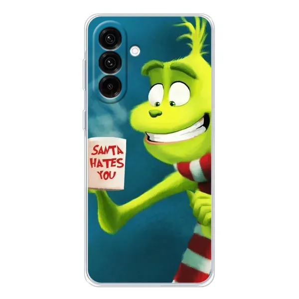 Чехол с принтом «Зеленый Гринч» для Samsung Galaxy A17 Чехол с принтом «Зеленый Гринч» для Samsung Galaxy A17