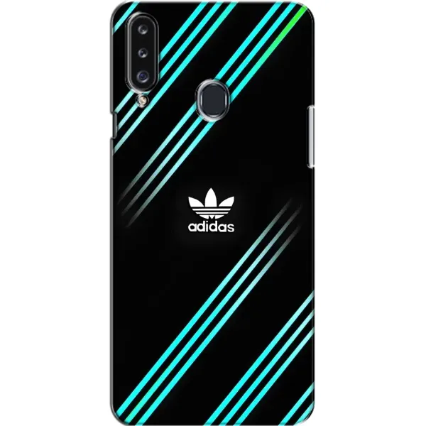 Чехол с принтом «Адидас с полосами» для Samsung Galaxy A20s (A207) Чехол с принтом «Адидас с полосами» для Samsung Galaxy A20s (A207)