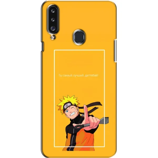 Чехол с принтом «Аниме Наруто» для Samsung Galaxy A20s (A207)