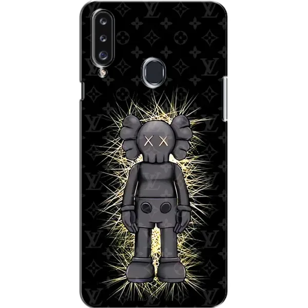 Чехол с принтом «Bearbrick LV» для Samsung Galaxy A20s (A207)