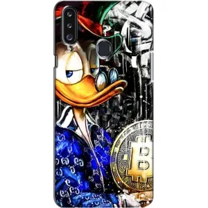 Чехли для Самсунґ Гелексі А20с (А207) - Scrooge MagDag (PREMIUMPrint) (Біткойн Скрудж)