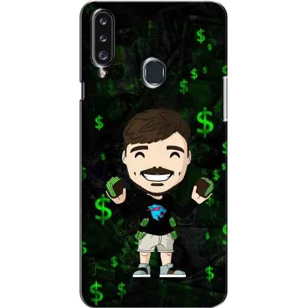 Чехол с принтом «Блогер Beast» для Samsung Galaxy A20s (A207)