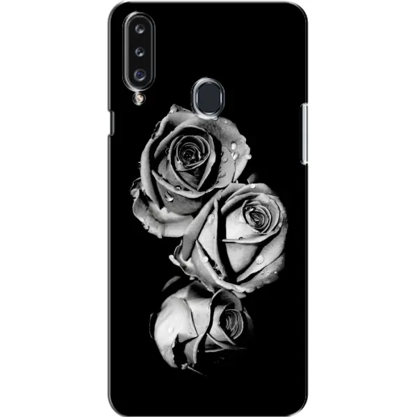 Чехол с принтом «Черная роза» для Samsung Galaxy A20s (A207) Чехол с принтом «Черная роза» для Samsung Galaxy A20s (A207)