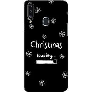 Різдвяні, Святкові Чохли для Самсунґ Гелексі А20с (А207) (Christmas loading)