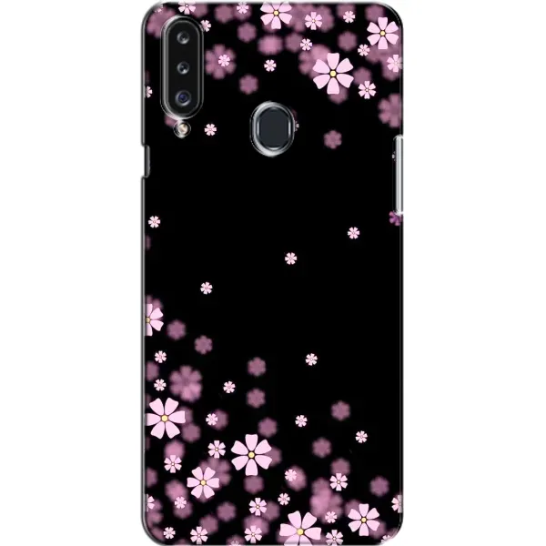 Чехол с принтом «Цветочки маленькие» для Samsung Galaxy A20s (A207)
