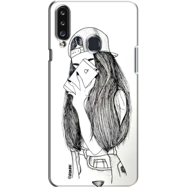 Чехол с принтом «Фото девочки» для Samsung Galaxy A20s (A207) Чехол с принтом «Фото девочки» для Samsung Galaxy A20s (A207)