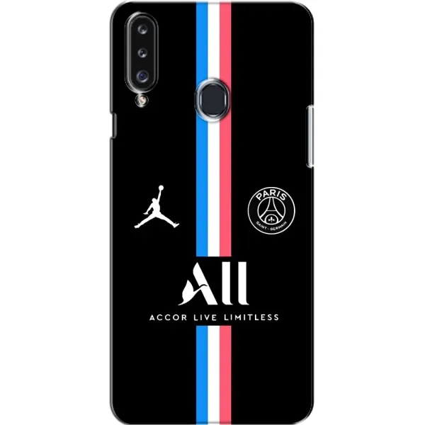 Чохол з принтом «футболка ПСЖ» для Samsung Galaxy A20s (A207)