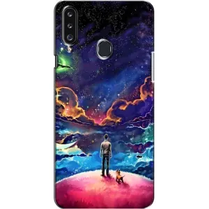 Чехол с принтом «Галактический вид» для Samsung Galaxy A20s (A207)