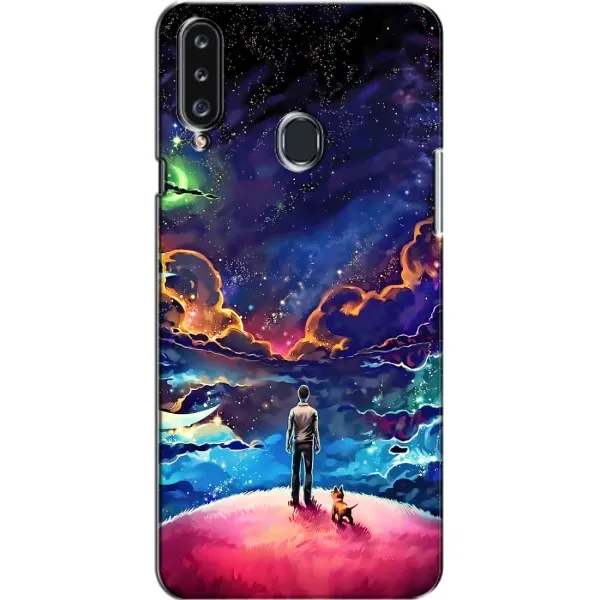 Чехол с принтом «Галактический вид» для Samsung Galaxy A20s (A207)