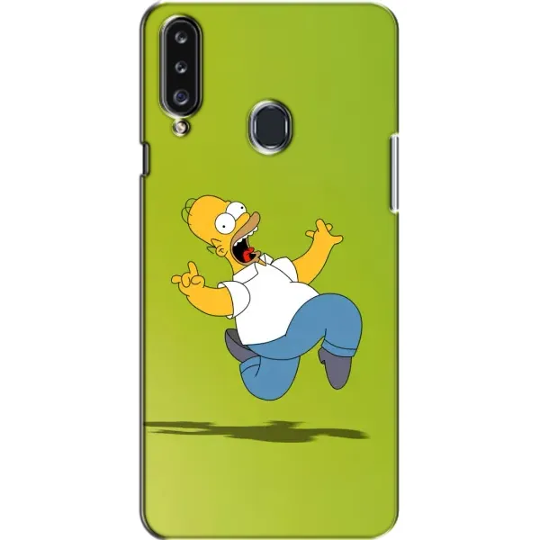Чехол с принтом «Гомер Симпсон» для Samsung Galaxy A20s (A207)