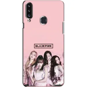 Чехол с музыкальной группой для Samsung Galaxy A20s (A207) (Группа Блэк Пинг)