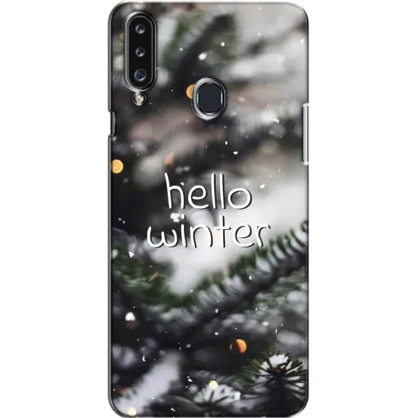 Чехол с принтом «Hello winter» для Samsung Galaxy A20s (A207) Чехол с принтом «Hello winter» для Samsung Galaxy A20s (A207)