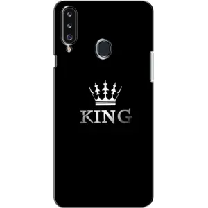 Чехол с принтом «KING» для Samsung Galaxy A20s (A207)