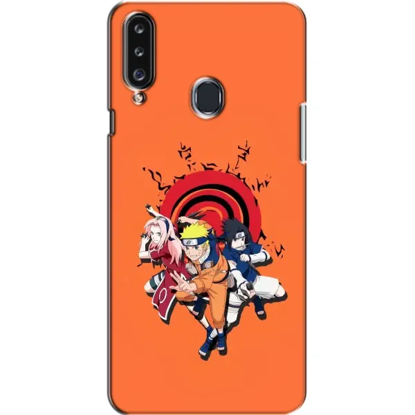 Чехол с принтом «команда Наруто» для Samsung Galaxy A20s (A207)