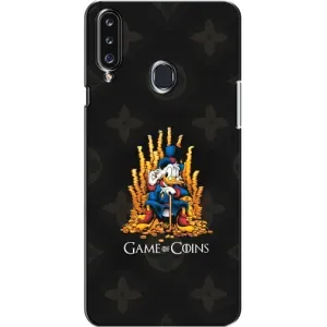 Чехли для Samsung Galaxy A20s (A207) - Скрудж МакДак Louis Vuitton (PREMIUMPrint) (Король грошей)