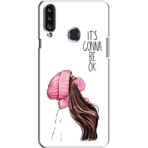 Чехол с печатью для Samsung Galaxy A20s (A207) - (Мода) (AlphaPrint) (Коронавирус)