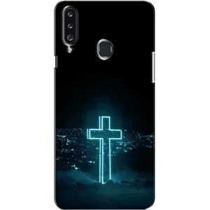 Чехол для Samsung Galaxy A20s (A207) (AlphaPrint) - (Христианские)