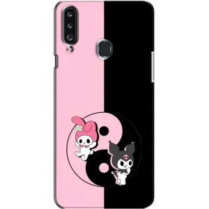 Чохол з кроликом Куромі на Samsung Galaxy A20s (A207) (Куромі Інь Янь)