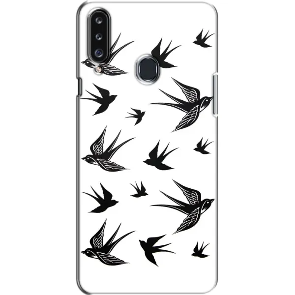 Чехол с принтом «Ласточки» для Samsung Galaxy A20s (A207)