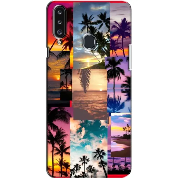 Чехол с принтом «Летний отпуск» для Samsung Galaxy A20s (A207) Чехол с принтом «Летний отпуск» для Samsung Galaxy A20s (A207)