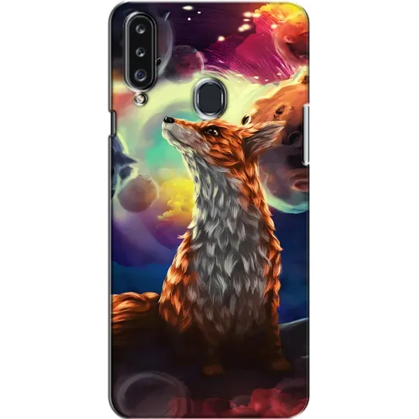 Чехол с принтом «Лисица в космосе» для Samsung Galaxy A20s (A207)