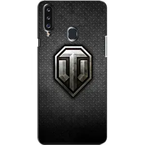 Чехол с принтом «Лого Tanks» для Samsung Galaxy A20s (A207)