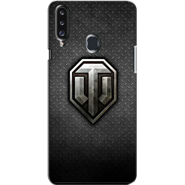 Чехол с принтом «Лого Tanks» для Samsung Galaxy A20s (A207) Чехол с принтом «Лого Tanks» для Samsung Galaxy A20s (A207)