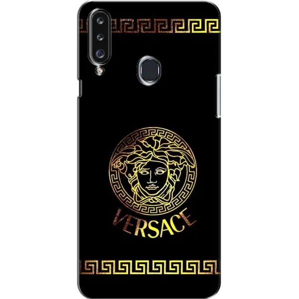 Чохол з принтом «Logo Versace» для Samsung Galaxy A20s (A207)