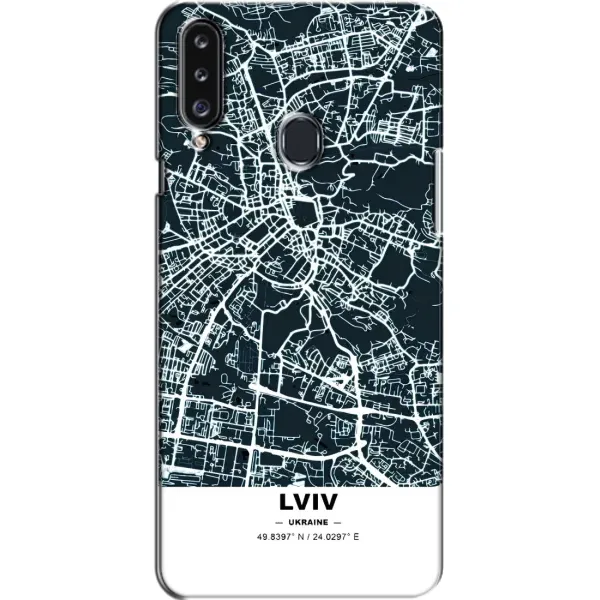 Чехол с принтом «Львов» для Samsung Galaxy A20s (A207)