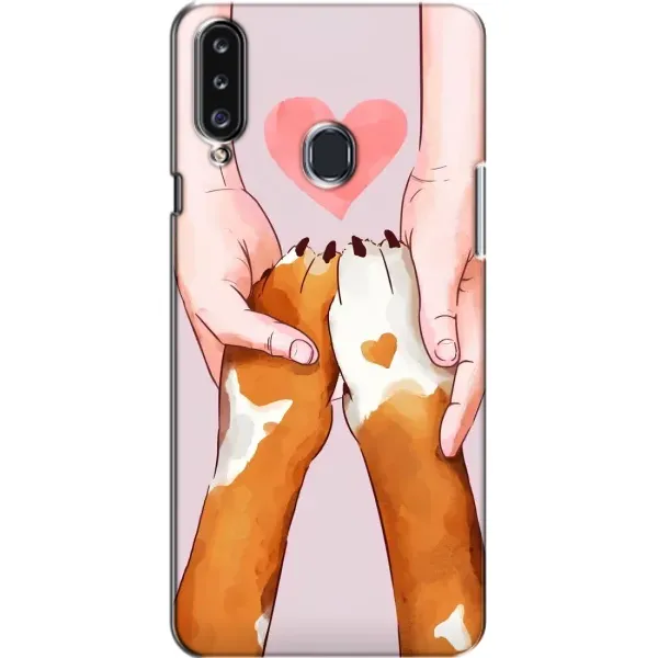 Чехол с принтом «Любовь к собакам» для Samsung Galaxy A20s (A207) Чехол с принтом «Любовь к собакам» для Samsung Galaxy A20s (A207)