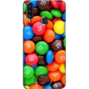 Чехол с принтом «MM's» для Samsung Galaxy A20s (A207)