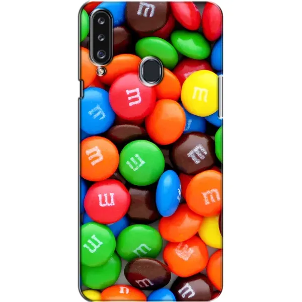 Чехол с принтом «MM's» для Samsung Galaxy A20s (A207)