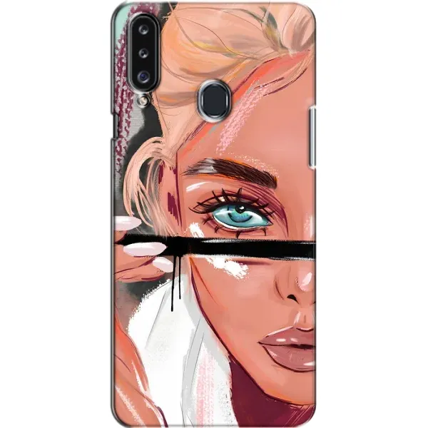 Чехол с принтом «Макияж» для Samsung Galaxy A20s (A207) Чехол с принтом «Макияж» для Samsung Galaxy A20s (A207)