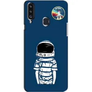 Чехол NASA для Samsung Galaxy A20s (A207) (AlphaPrint)