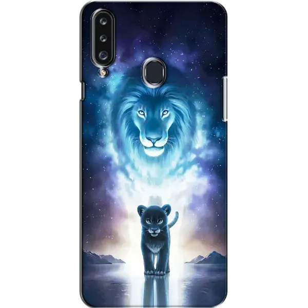 Чохол з принтом «Маленький лев» для Samsung Galaxy A20s (A207)